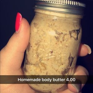 Homemade body butter